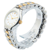 ティファニー ティソロ 腕時計 L0112 クオーツ ホワイト文字盤 ステンレススチール メタル メッキ レディース TIFFANY&Co. 【中古】